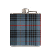 MacKay Blue Tartan Pset Scottish Pattern Heupfles (Achterkant)