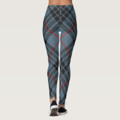 MacKay Blue Tartan Pset Scottish Pattern Leggings (Achterkant)