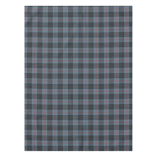 MacKay Blue Tartan Pset Scottish Pattern Tafelkleed (Voorkant)