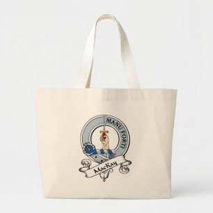 MacKay Clan Badge Grote Tote Bag