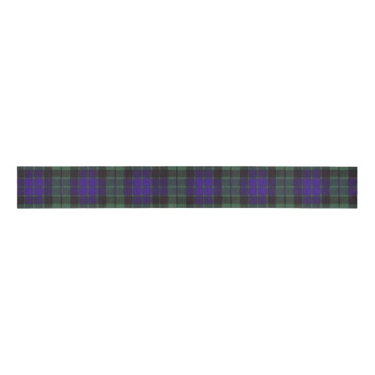 Mackay clan Pset Scottish tartan Grosgrain Lint (Voorkant)