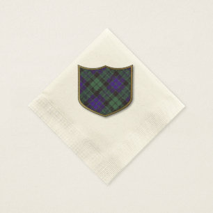 Mackay clan Pset Scottish tartan Servetten