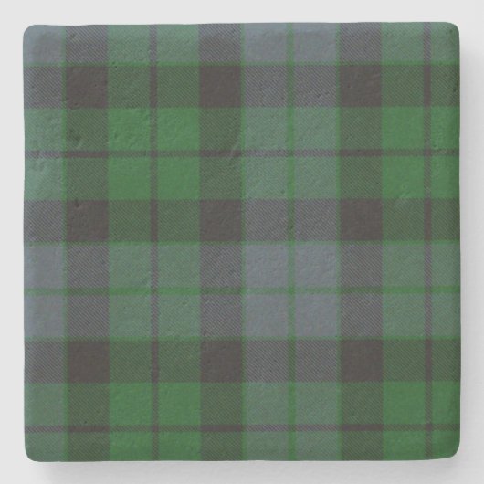 MacKay Clan Tartan Plaid Stone Onderzetter (Voorkant)