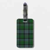 MacKay Clan Tartan Pset Bagagelabel (Achterkant verticaal)