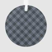 MacKay Clan Tartan Schots Plaid Ornament (achterkant)