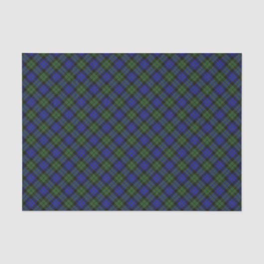 Mackay Clan Tartan Schotse Plaid Tissuepapier (Voorkant)