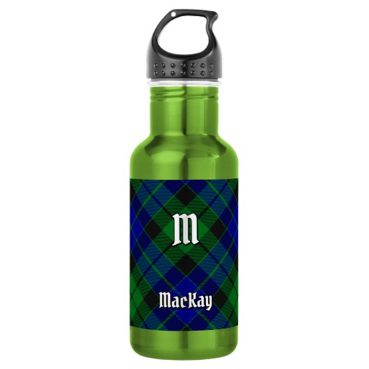 MacKay Clan Tartan Waterfles (Voorkant)