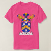 MacKay Coat of Arms Family Crest  T-shirt (Design voorkant)