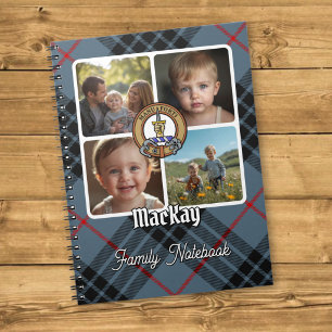 MacKay Familie Foto Collage Notitieboek