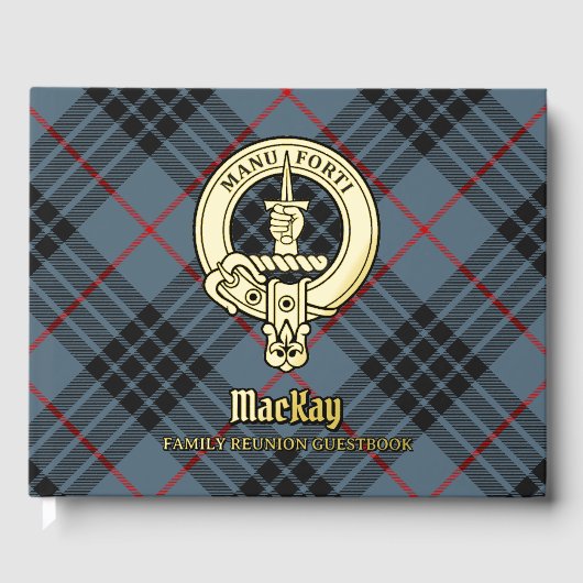 MacKay Familiereünie Gastenboek (Voorkant)