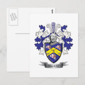 MacKay Family Crest Coat of Arms Briefkaart (Voorkant / Achterkant)