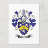 MacKay Family Crest Coat of Arms Briefkaart (Voorkant)