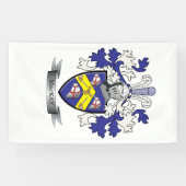 MacKay Family Crest Coat of Arms Spandoek (Horizontaal)