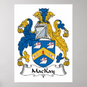 MacKay Family Crest Poster (Voorkant)