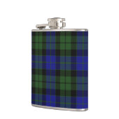 MacKay Green Scottish Clan Tartan Pset Heupfles (Links)