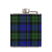 MacKay Green Scottish Clan Tartan Pset Heupfles (Achterkant)