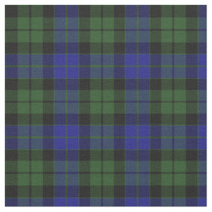 MacKay Green Scottish Clan Tartan Pset Stof