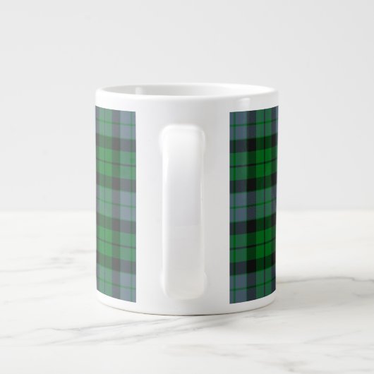MacKay / McCoy Tartan Extra Grote Mok (Achterkant)