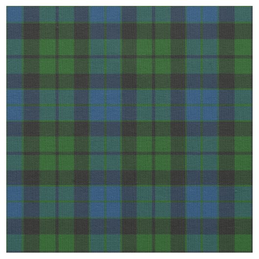 MacKay Modern Tartan Stof (Close Up)