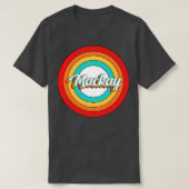 Mackay Naam Shirt Mackay Circle (Design voorkant)