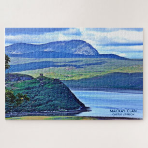 MacKay Scottish Clan's Castle Varrich Legpuzzel