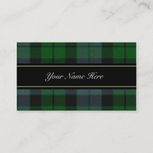 MacKay Scottish Tartan Pset Visitekaartje