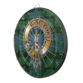 MacKay Tartan & Badge Dartbord (Voorkant Rechts)