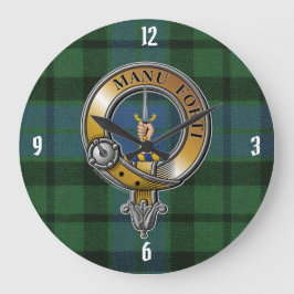 MacKay Tartan & Badge Grote Klok