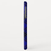 MacKay tartan blauw zwart geruit Case-Mate iPhone Case (Achterkant/links)