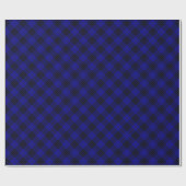 MacKay tartan blauwe schol Cadeaupapier (Vlak)