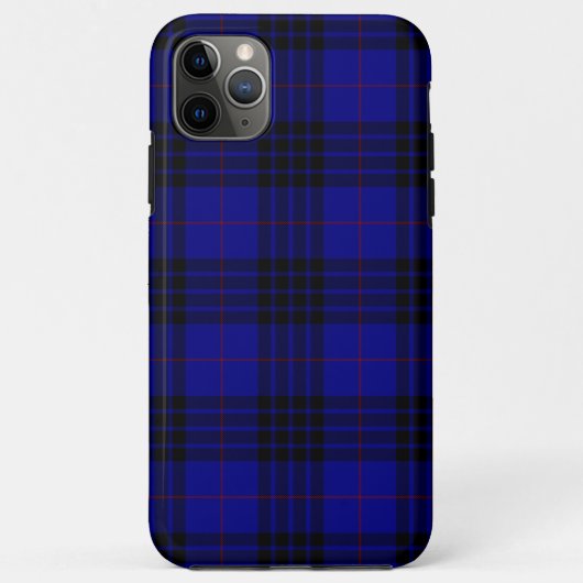 MacKay tartan blauwe schol Case-Mate iPhone Case (Achterkant)