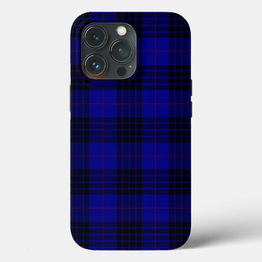 MacKay tartan blauwe schol Case-Mate iPhone Case (Achterkant)