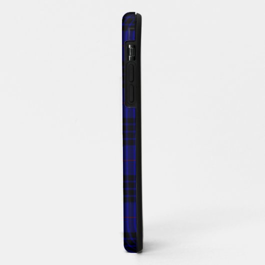 MacKay tartan blauwe schol Case-Mate iPhone Case (Achterkant/links)