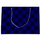 MacKay tartan blauwe schol Groot Cadeauzakje (Voorkant)