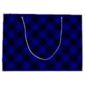 MacKay tartan blauwe schol Groot Cadeauzakje (Achterkant)