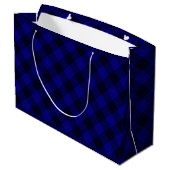 MacKay tartan blauwe schol Groot Cadeauzakje (Achterkant Gekanteld)
