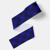 MacKay tartan blauwe schol Grosgrain Lint (Achterkant)