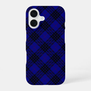 MacKay tartan blauwe schol iPhone 16 Hoesje