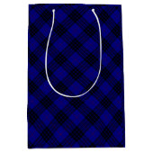 MacKay tartan blauwe schol Medium Cadeauzakje (Voorkant)