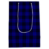 MacKay tartan blauwe schol Medium Cadeauzakje (Achterkant)