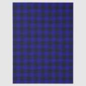MacKay tartan blauwe schol Tissuepapier (Voorkant)