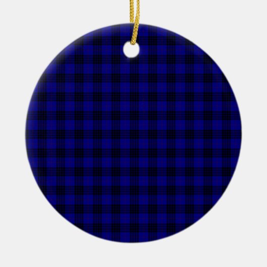 MacKay Tartan Keramisch Ornament (Voorkant)