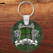 MacKay Tartan Schild Sleutelhanger (Voorkant)