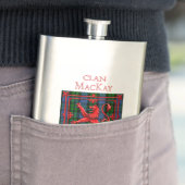 MacKay Tartan Scottish Play Lion Rampant Flacon (Voorbeeld)