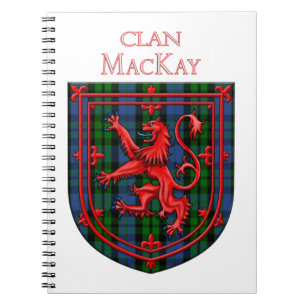 MacKay Tartan Scottish Play Lion Rampant Notitieboek