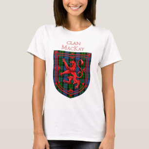MacKay Tartan Scottish Play Lion Rampant T-shirt