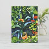 Macke - Bloemen in de tuin (Staand voorkant)
