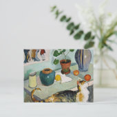 Macke - De Ghost in de House Stalls Briefkaart (Staand voorkant)