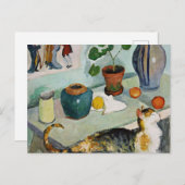 Macke - De Ghost in de House Stalls Briefkaart (Voorkant / Achterkant)