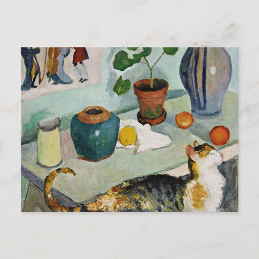 Macke - De Ghost in de House Stalls Briefkaart (Voorkant)